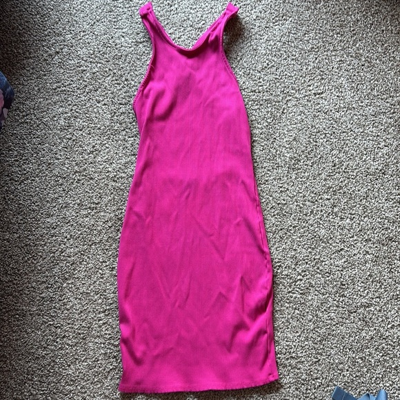 Lulus Dresses & Skirts - Skin-Tight Hot Pink Dress